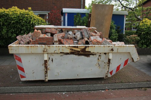 Professional home clearance team removing items from a home in Eltham