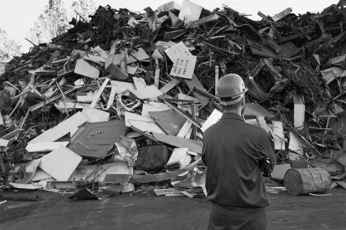 Residents disposing of furniture in Eltham